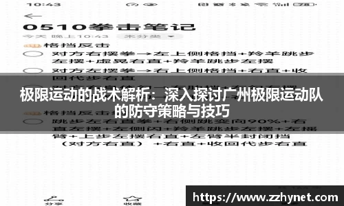 极限运动的战术解析：深入探讨广州极限运动队的防守策略与技巧